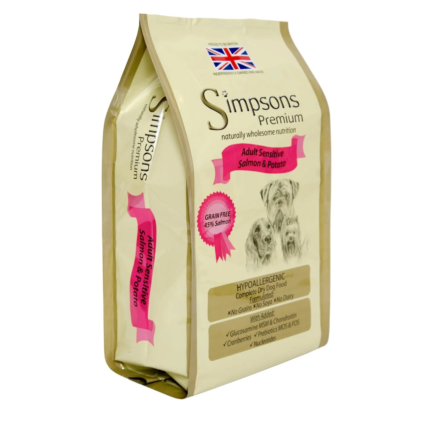 Simpsons Complete Adult Sensitive Salmon and Potato 200 g - Simpsons Premium