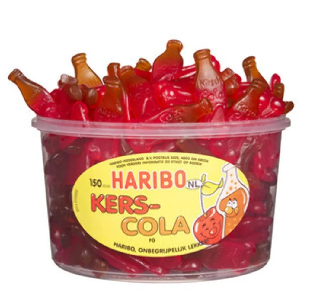 Haribo Cherry Cola 150er Ds. Cherry Cola 150 pieces (1 pack)