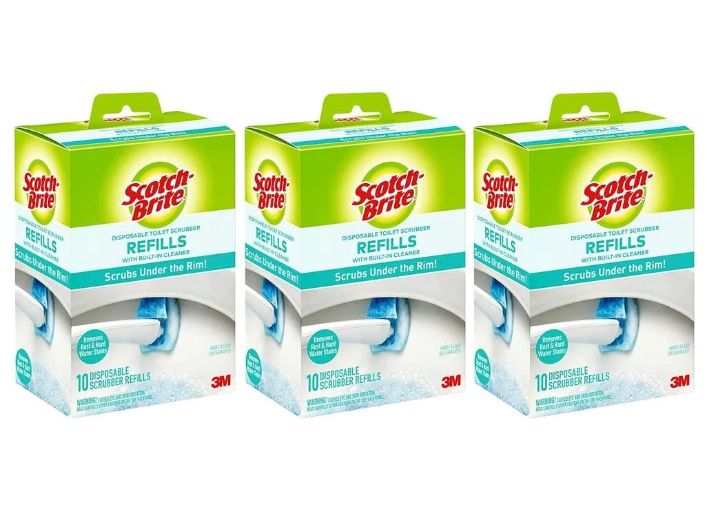 TOILET SCRUBBR RFL 10PK - 3M