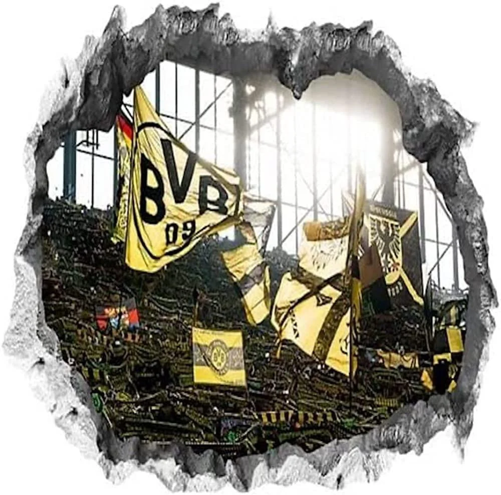 Borussia Dortmund BVB 3D wall sticker stadium motif