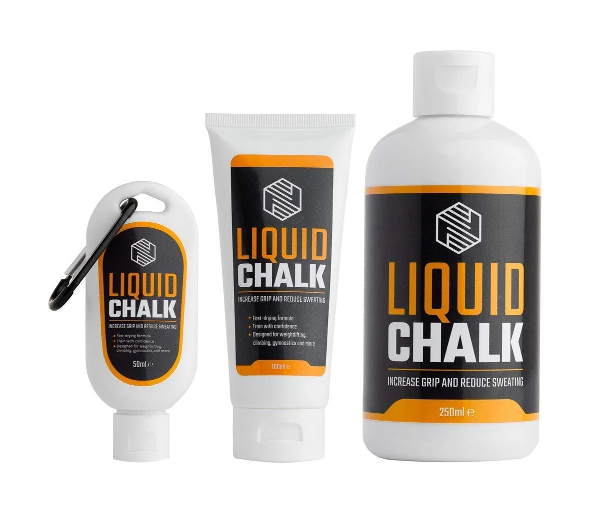 Liquid Chalk | Sports Chalk | Superior Grip and Sweat-Free Hands for Weightlifting, Gym, Rock Climbing, Bouldering, Gymnastics, Pole Dancing and Fitness, Crossfit, Bodybuilding and More 50ml-