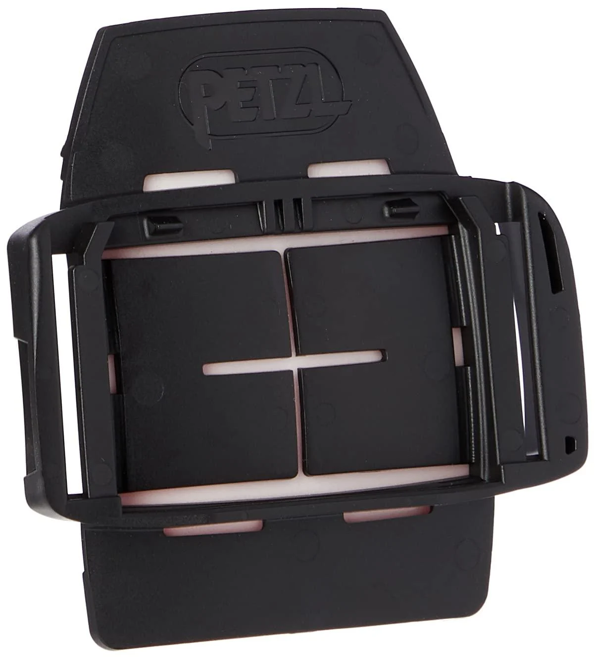 Petzl E78005 PIXADAPT Accessory for Mounting PIXA Headlamp onto A Helmet,Black