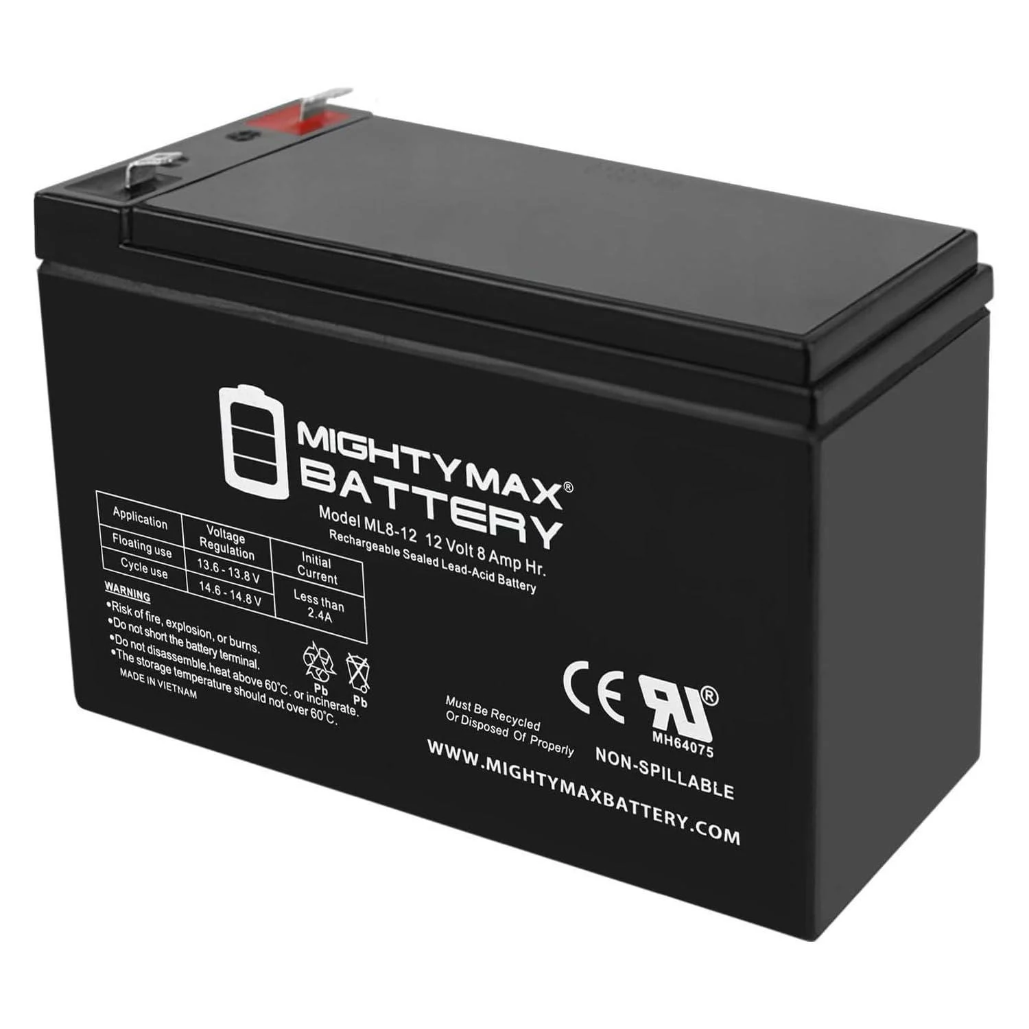 Mighty Max Battery 12V 8AH Replacement Battery for CyberPower Office Power AVR 685AVR