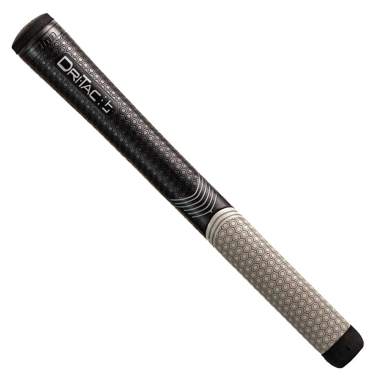Winn Grips Dri-Tac LT (Less Taper) Golf Grip (Choose Size) (Oversize, Individual Grip Only), Black