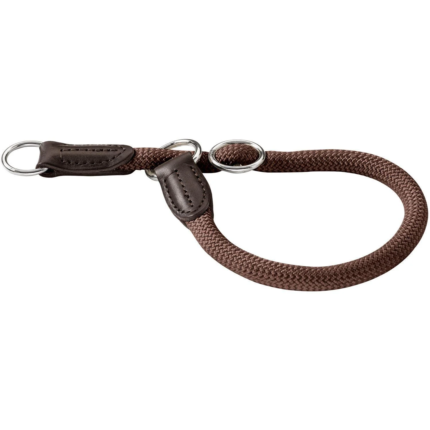 HUNTER Freestyle dressage collar dog collar pull stopper robust weatherproof 50 (ML) brown 50 (ML) brown