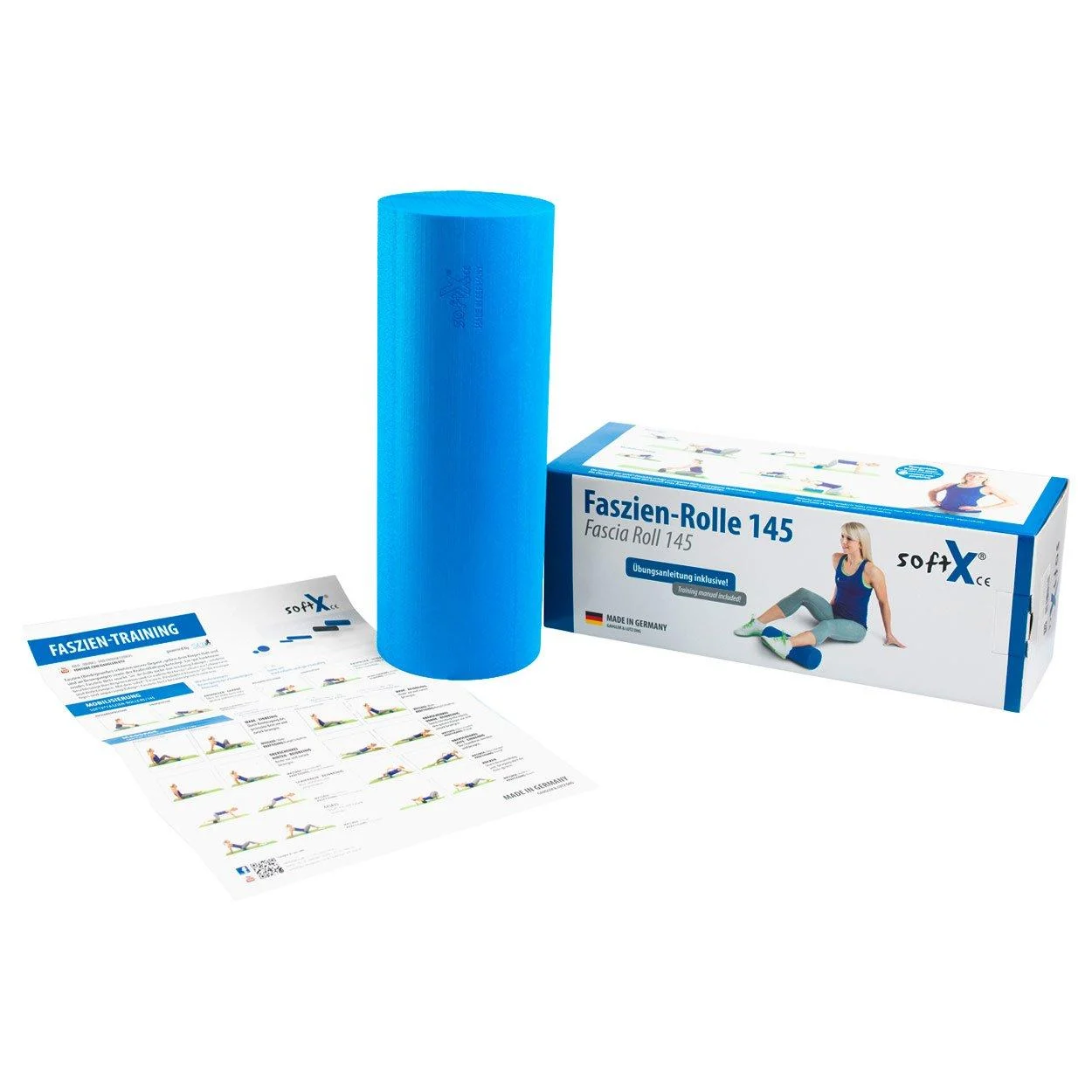 softX Foam Roll Special Pilates Blue - Sport-Tec
