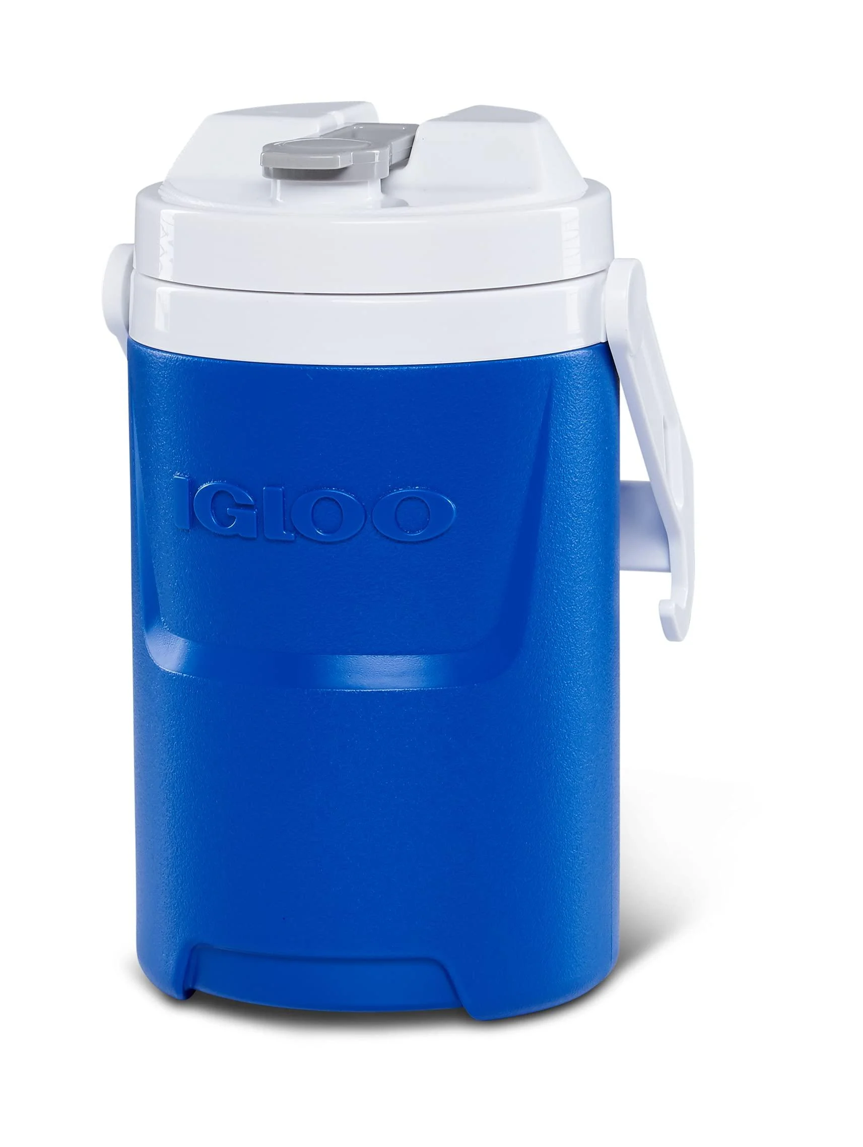 Igloo 1/2 Gallon Sport Jug with Hanging Hooks 1/2 Gallon Blue/White