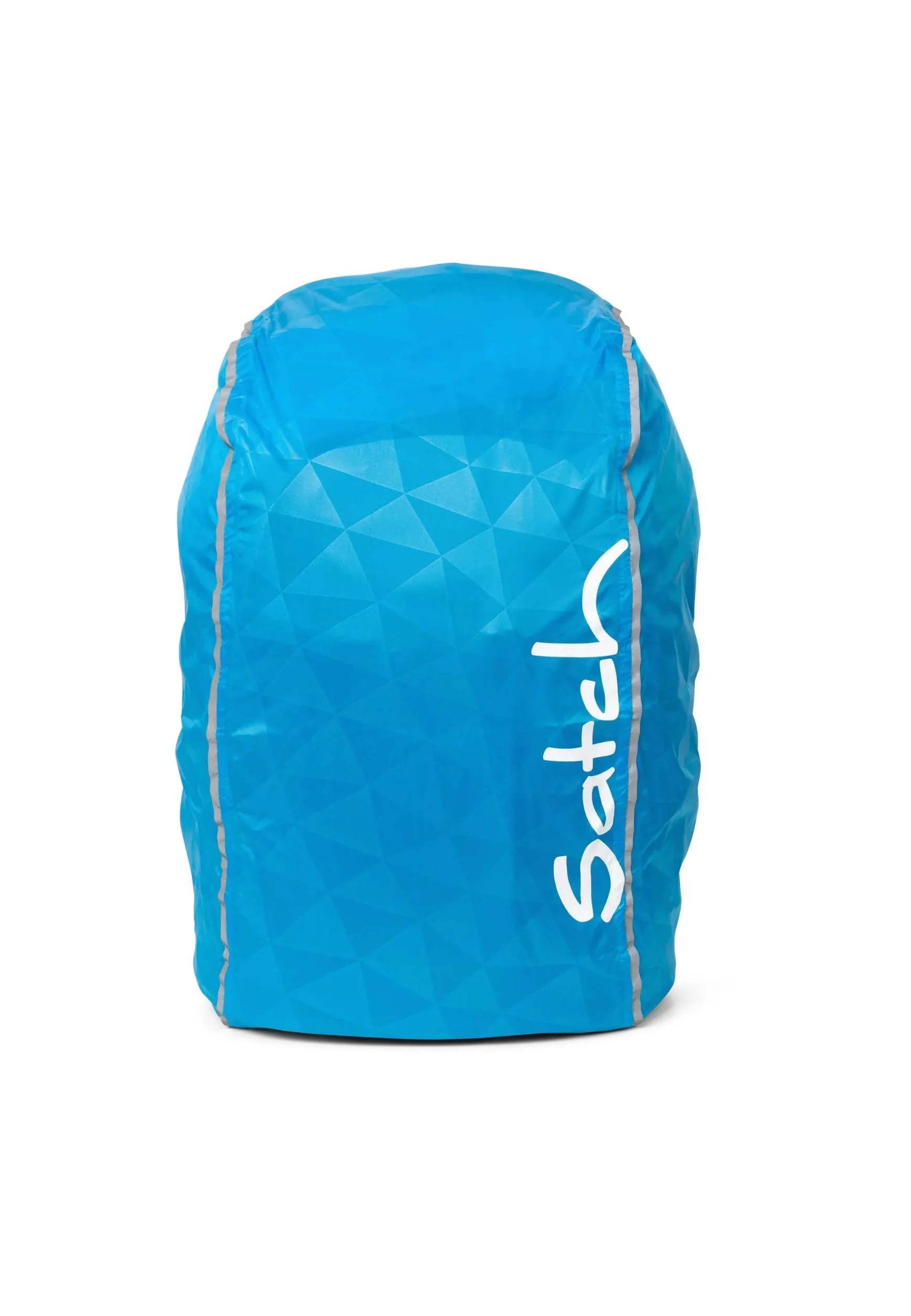satch rain cover for school backpacks waterproof and dirt-repellent with reflectors Rain Cape Blue - Blue