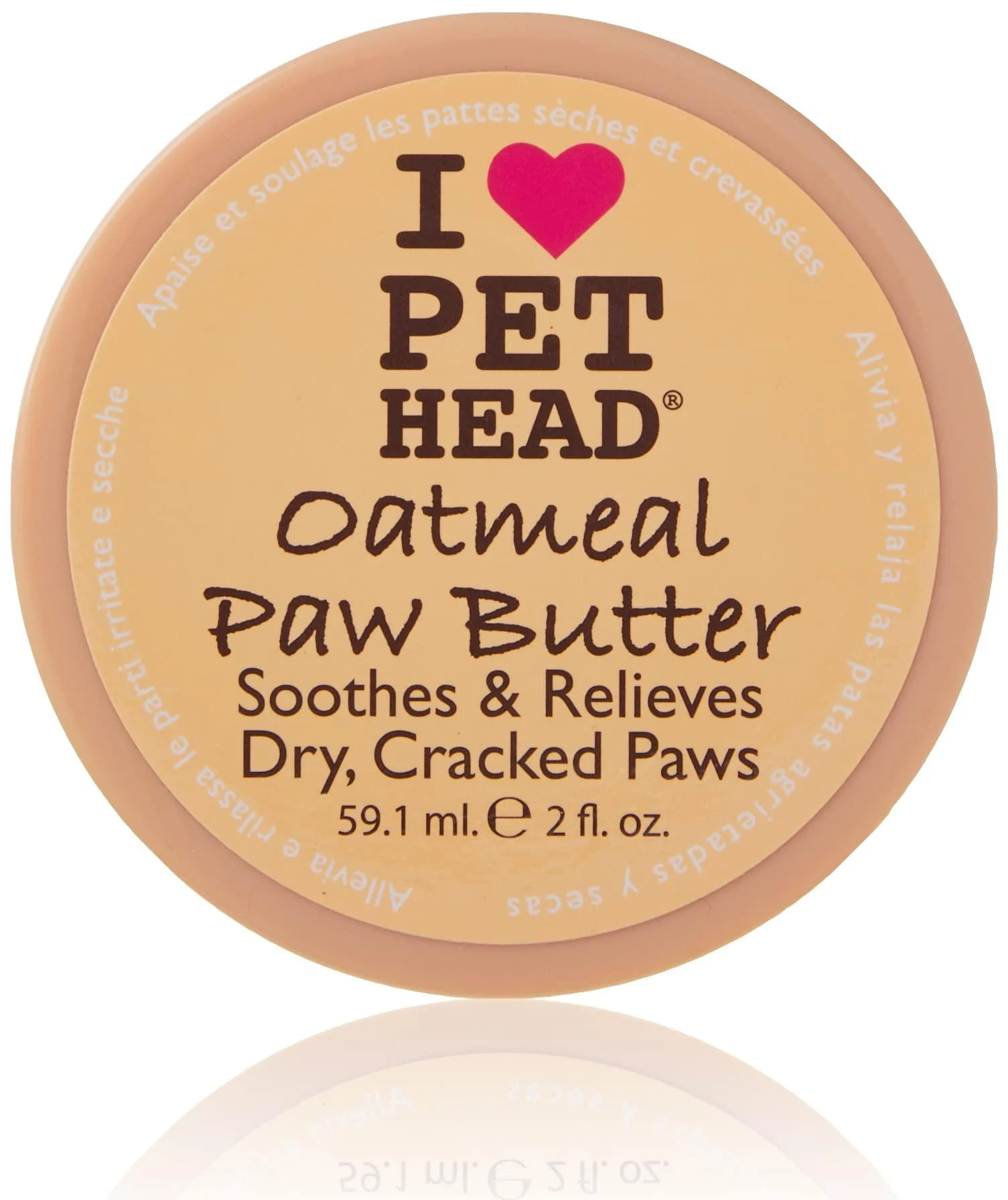 Pet Head Oatmeal Natural Paw Butter 2oz