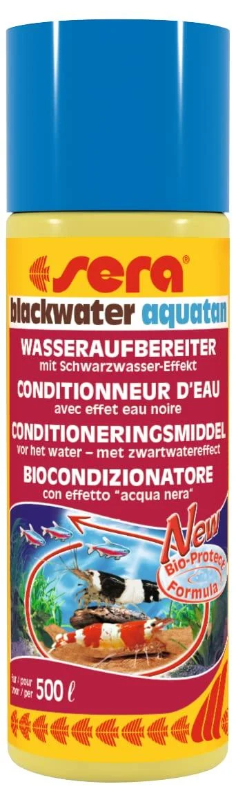 sera 3140 Blackwater Aquatan 100 ml brownish water conditioner 100 ml (1 pack)