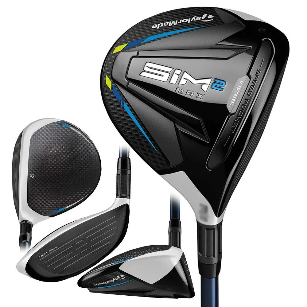 TaylorMade SiM 2 Max Fairway Right Graphite Stiff 15.0 Degrees