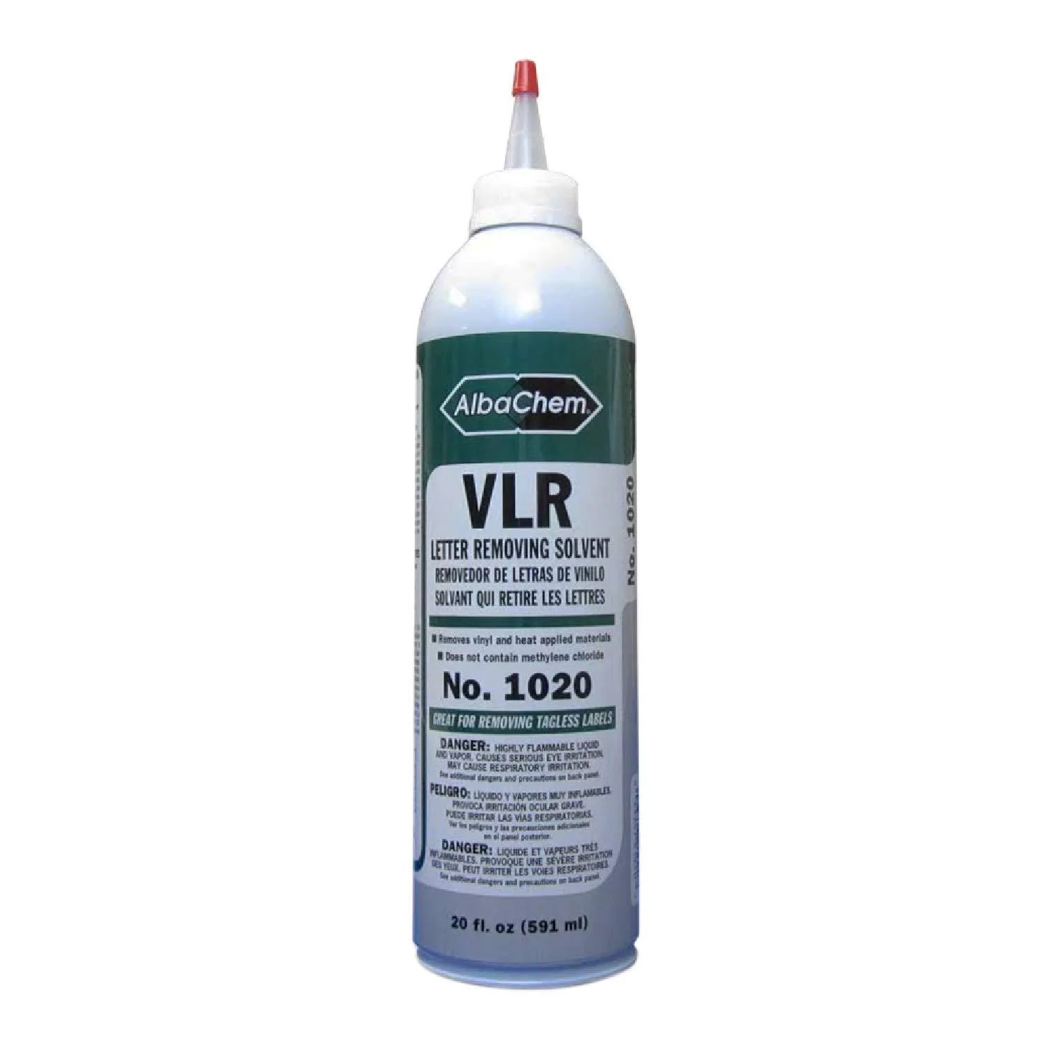 AlbaChem Heat Transfer Vinyl Remover for Fabrics 20 fl. oz 20 Fl Oz (Pack of 1)