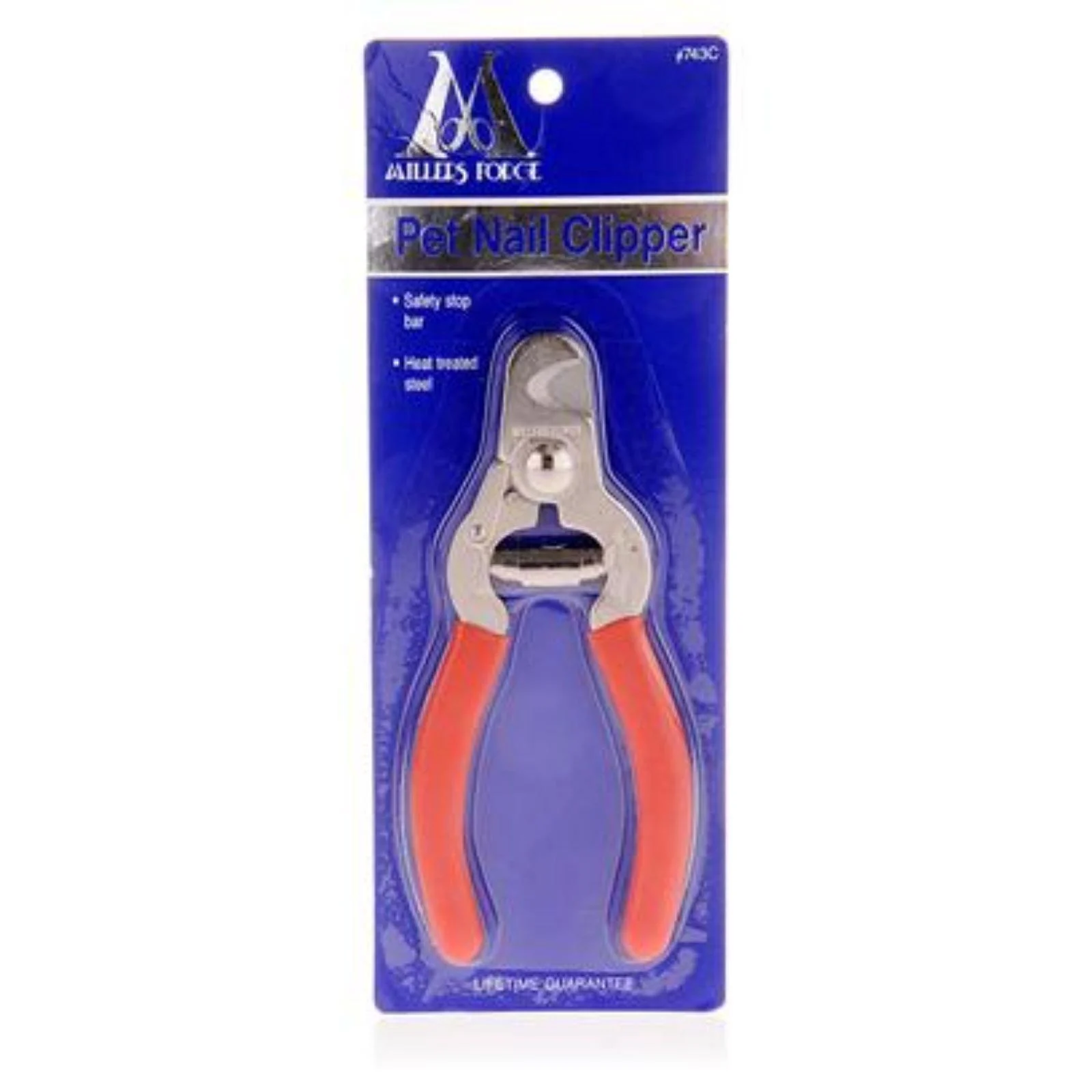 Millers Forge Stainless Steel Dog Nail Clipper Plier Style Red / Silver