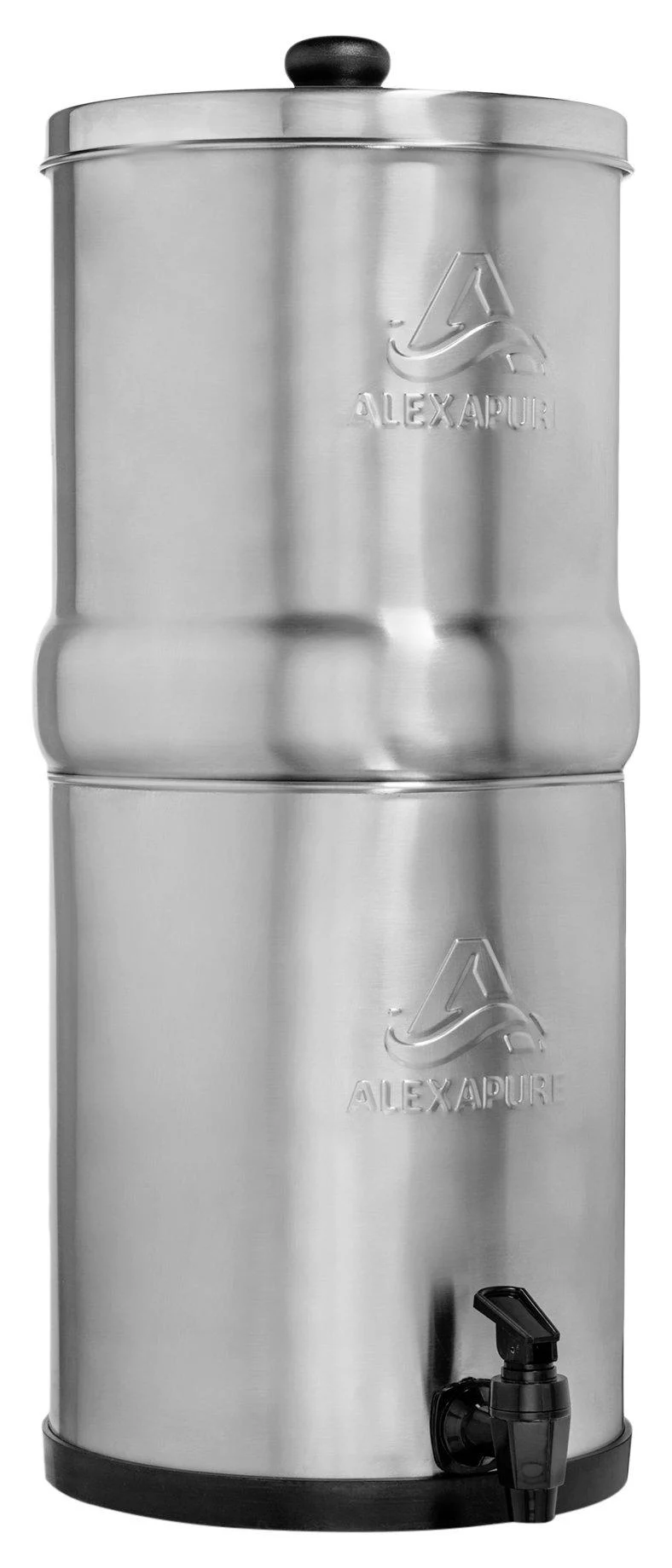 Alexapure Pro Stainless Steel Water Filtration System - 5,000 Gallon Throughput Capacity