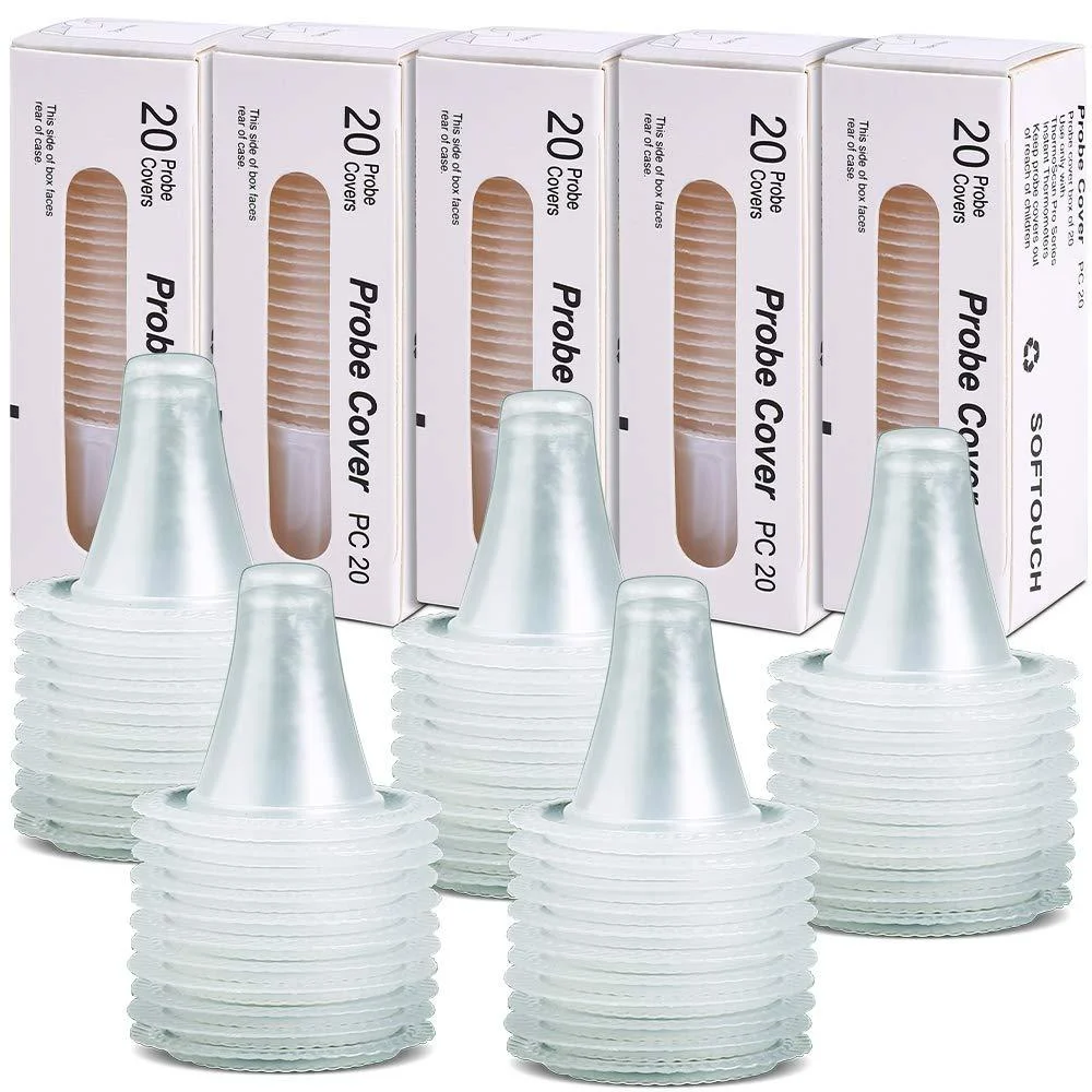 100X Ear Thermometer Covers Lens Filters Refill Caps Compatible for All Braun Thermometer Models, Disposable - CEI-CEI