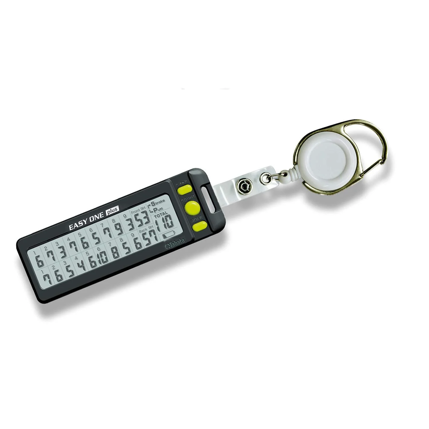 Tabata GV0906 Score Counter, Digital Score Counter, Easy One Plus, Golf Round Supplies Black - Tabata()