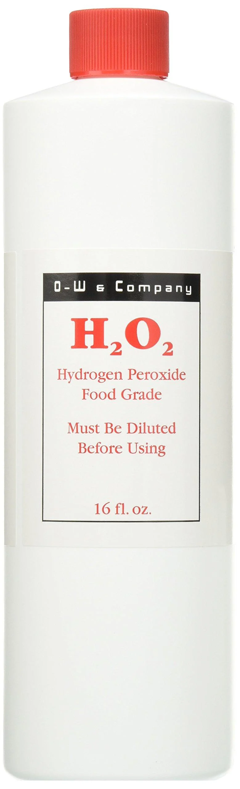 12 Percent Hydrogen Peroxide 16 Ounce - O. W. Bionics