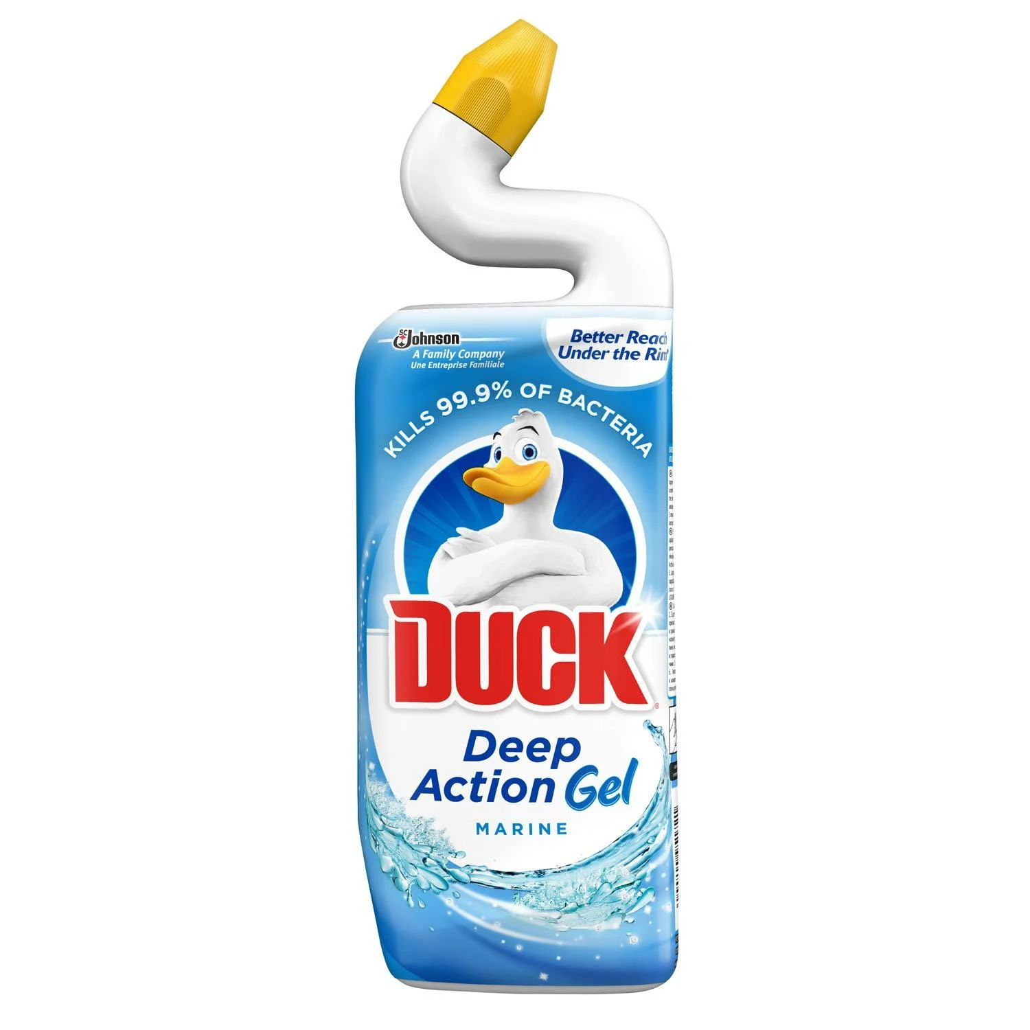 Duck Toilet Bowl Cleaner Liquid Deep Action Gel Marine 750ml