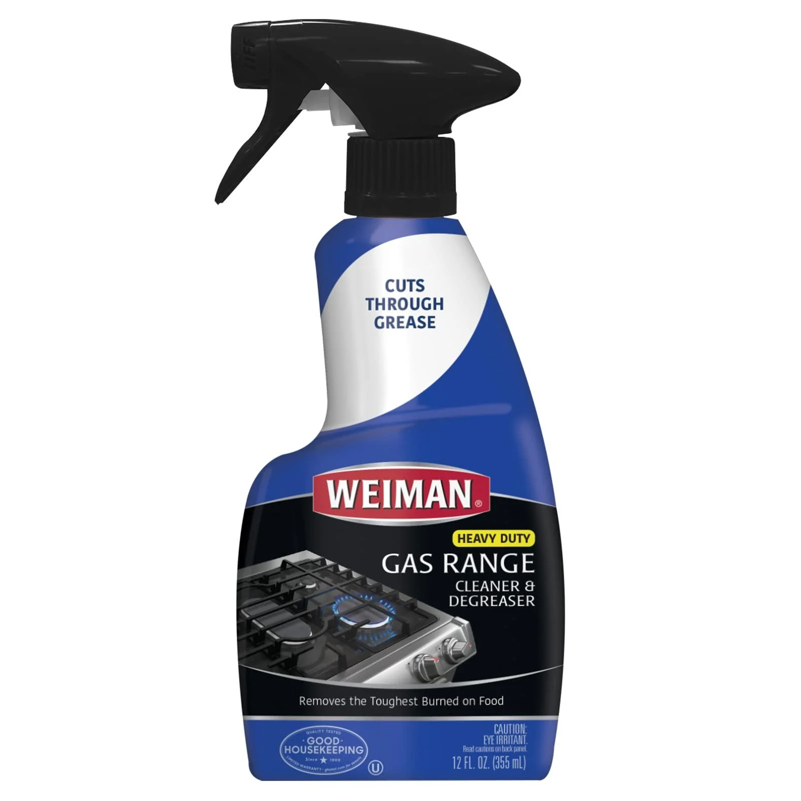 Weiman Gas Range Cleaner and Degreaser - 12 Ounce - Packaging May Vary