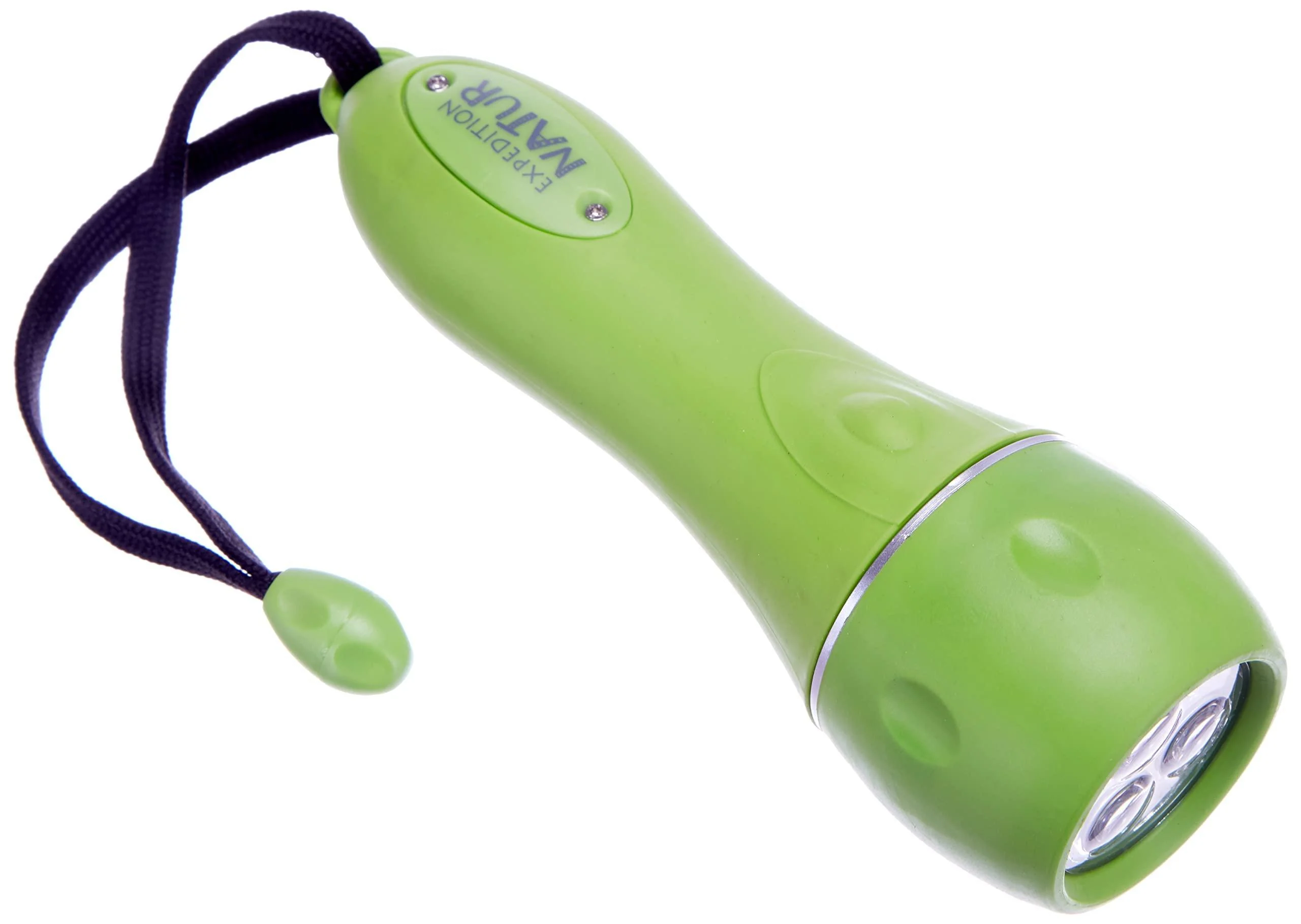 Moses Expedition Nature Robust LED Flashlight | Shockproof | For Camping Outdoor and Hiking Green