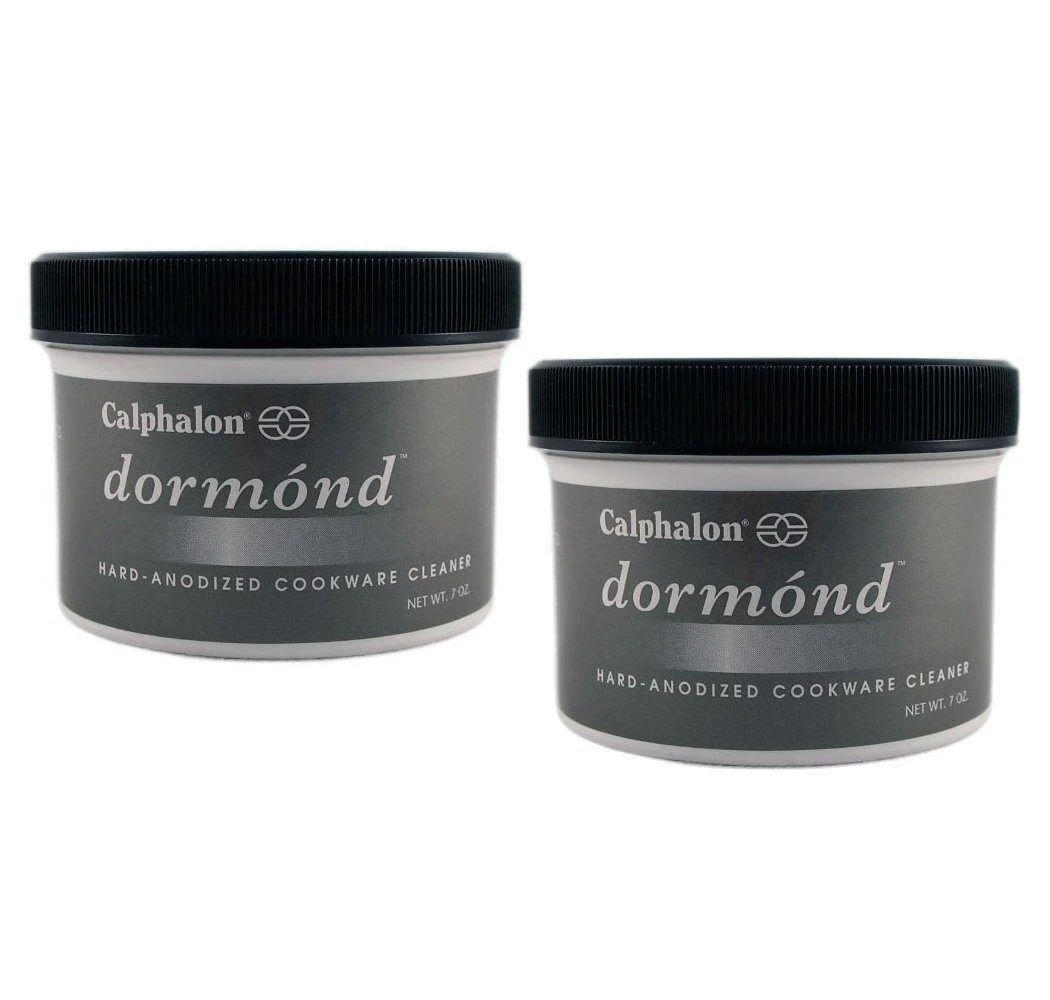Premium Professional Quality Calphalon Dormond Hard-Anodized Cookware Cleaner 7-Ounces - (Pack of 2)