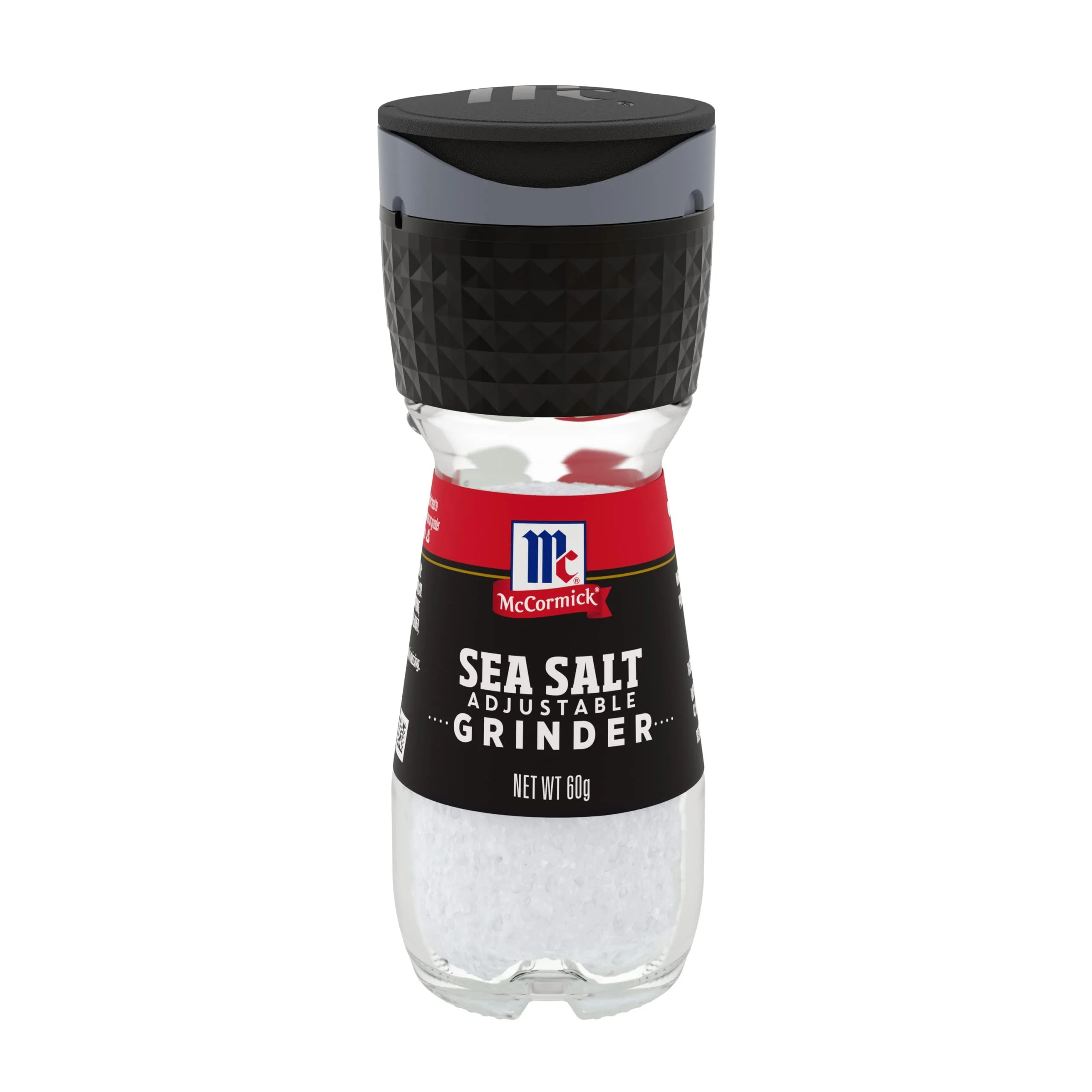 McCormick Sea Salt Grinder, 2.12 oz