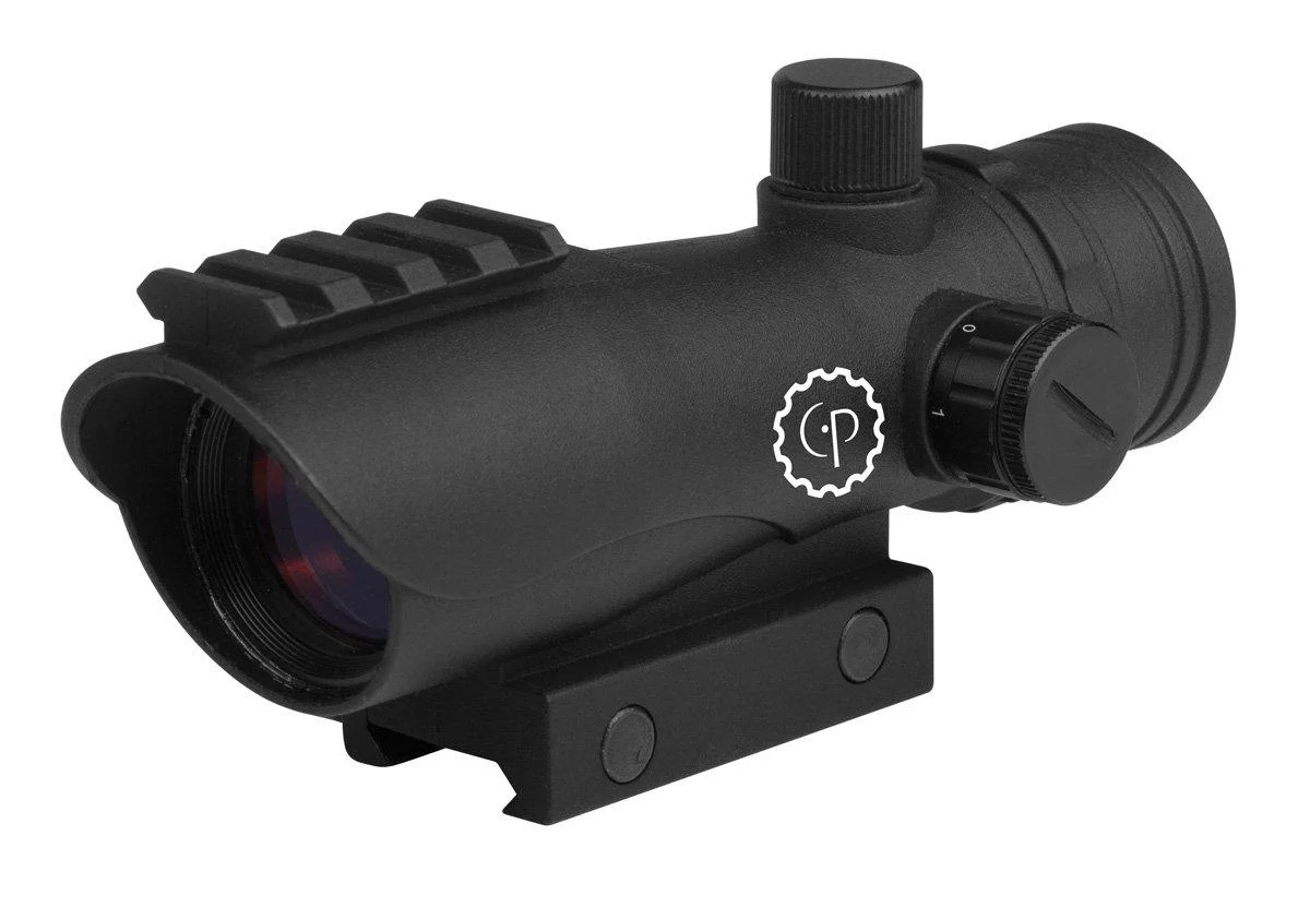 CenterPoint Optics 72607 Large 1x30mm Enclosed Refelex Battle Sight With Red Dot