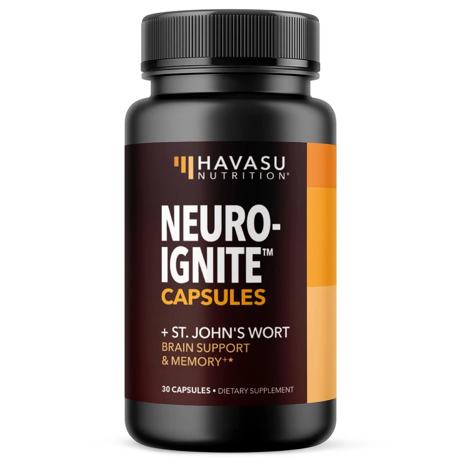 Havasu Nutrition Extra Strength Brain Supplement for Focus - 30 Capsules