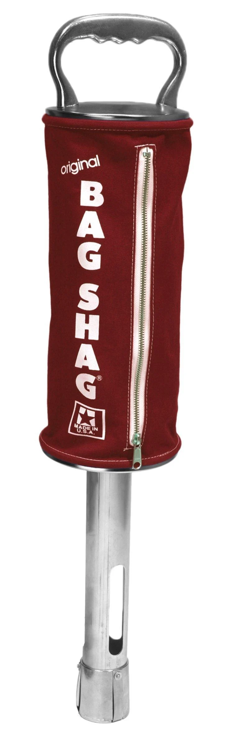 Original Shag Bag Practice and Range Golf Ball Shagger Made in the USA standard Red - Madewell