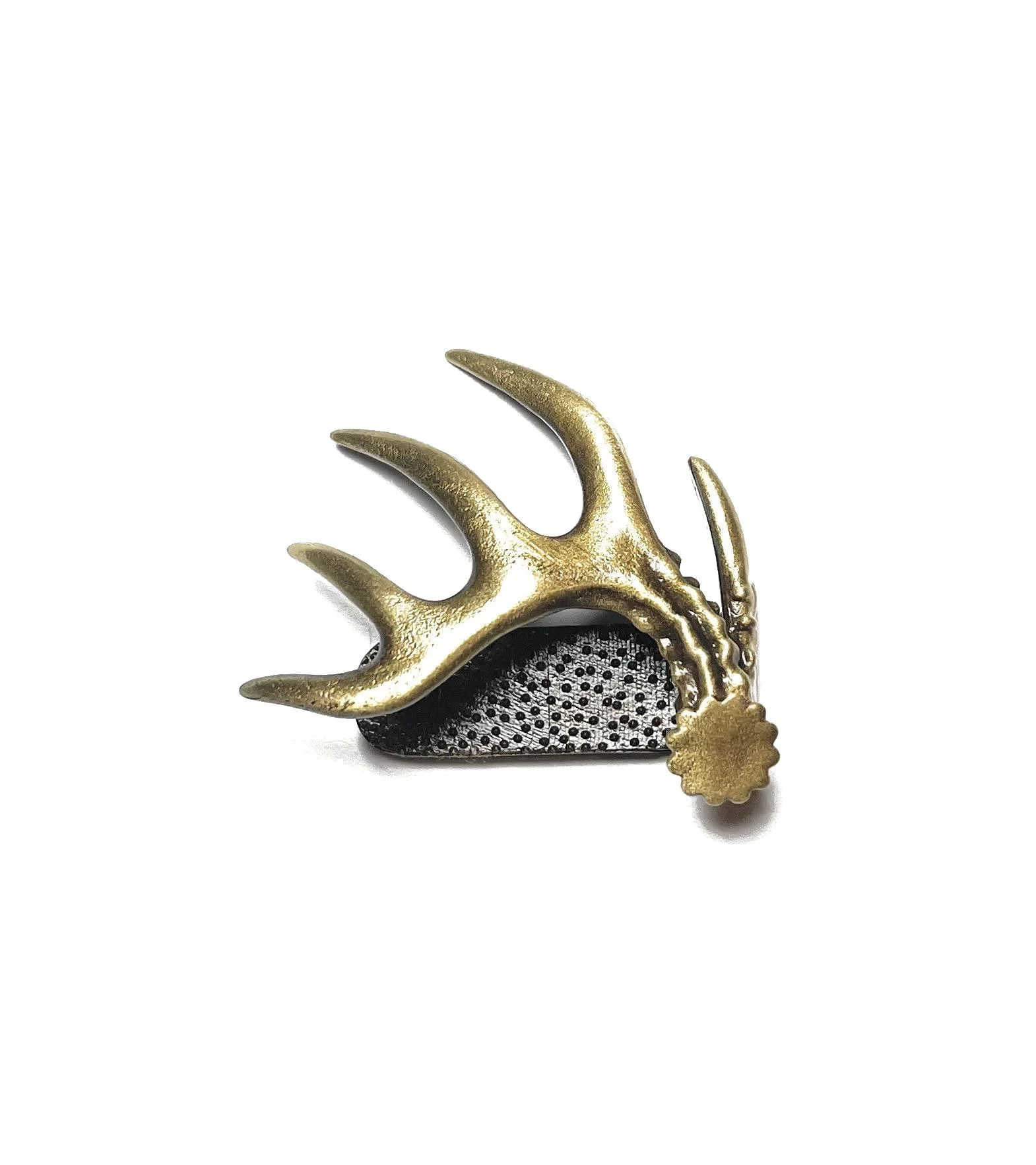 Hat Clip, Brim Clip for Outdoorsman, Hunter, Deer Hunter, Turkey Hunter. Squeeze On Any Hat Brim. Shed Antler - Fisken