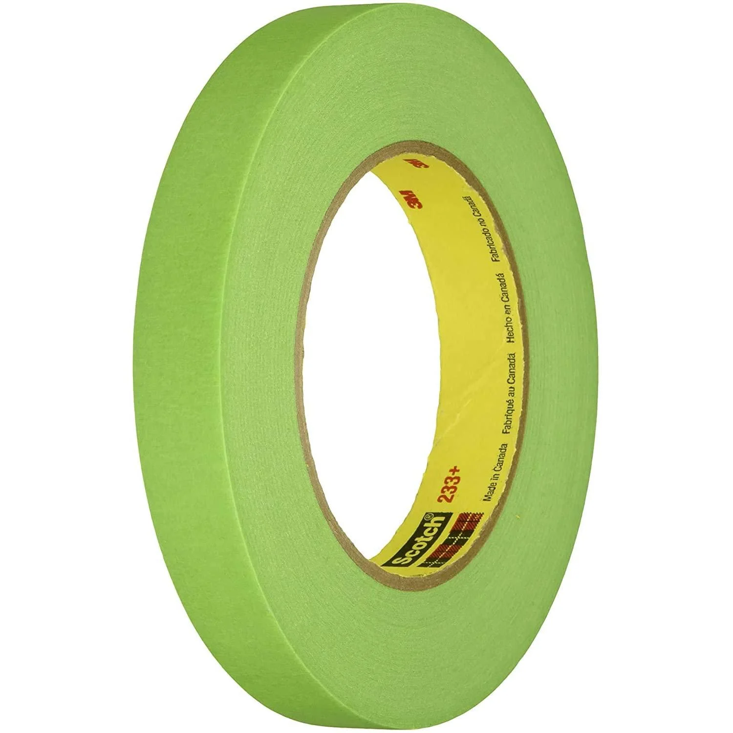 3M 26334 Crl 3/4 x 55m Automotive Performance Paint 233+ Masking Tape Green