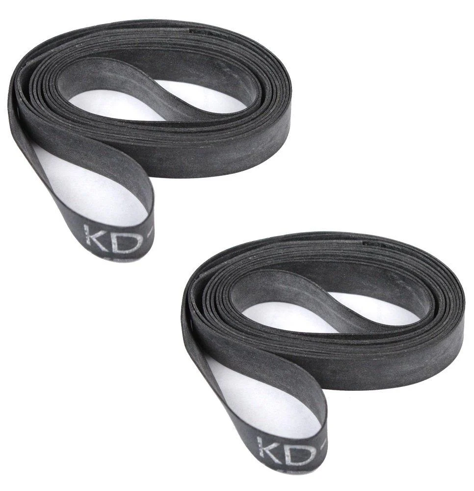 Kenda Bicycle Rubber Rim Strips (Sold as Pair) 27x1-1/8, 12mm Wide