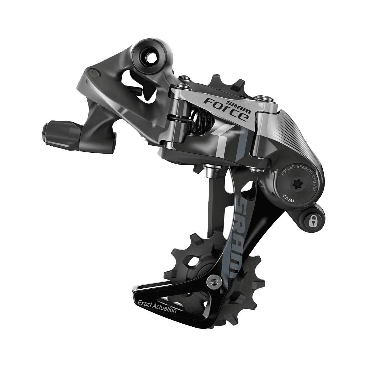 SRAM Force 1 Rear Derailleur - 11 Speed, Long Cage, Gray