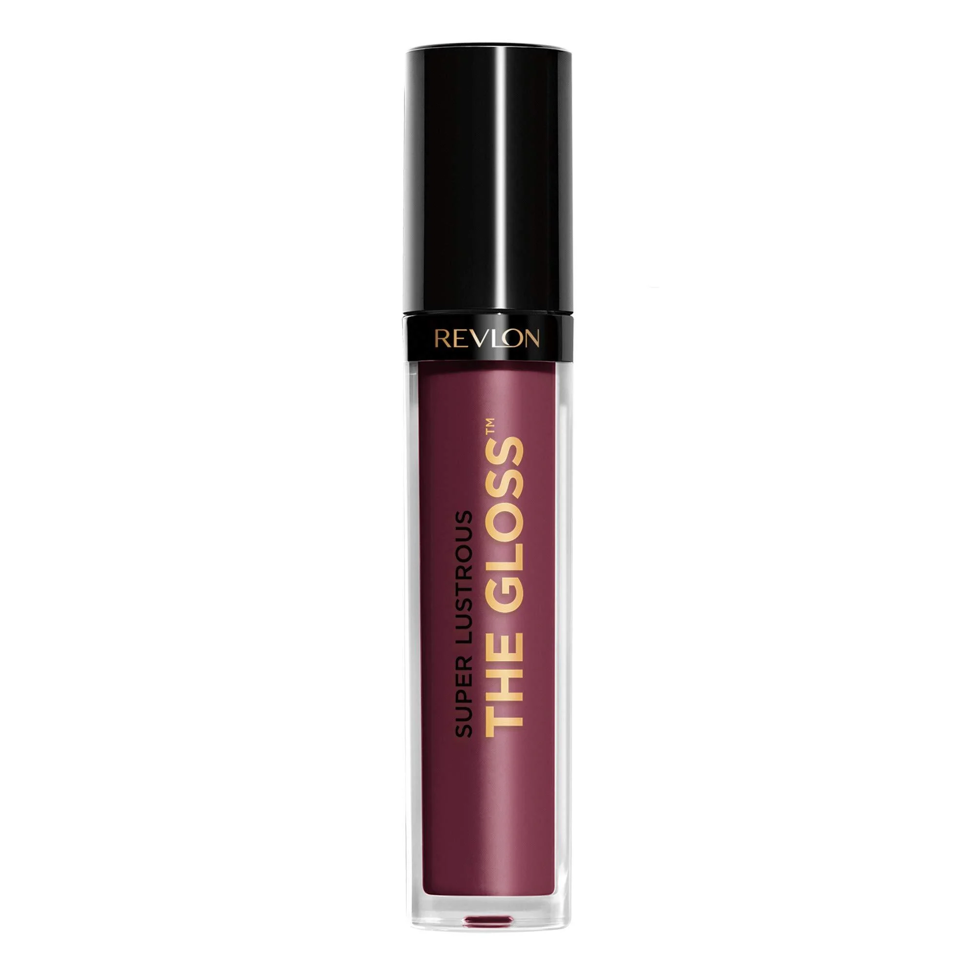 Lip Gloss by Revlon Super Lustrous The Gloss Non-Sticky High Shine Finish 265 Black Cherry 0.13 Oz Black Cherry 0.13 Fl Oz (Pack of 1)