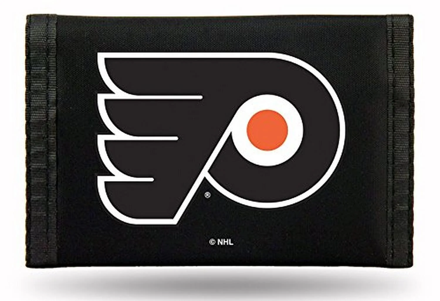 Rico Industries NHL Colorado Avalanche Nylon Tri-Fold Wallet Nylon Tri-Fold Wallet Philadelphia Flyers
