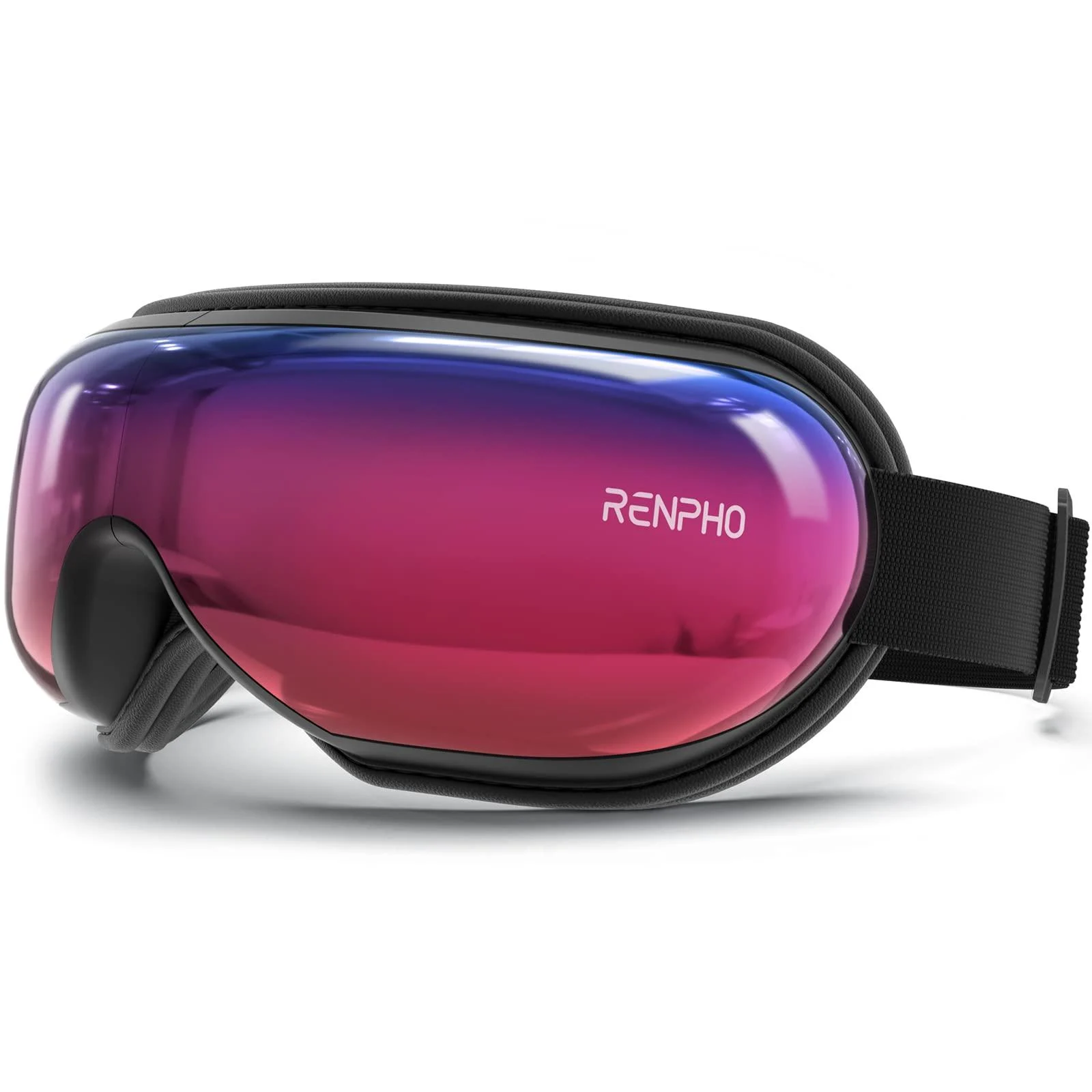 RENPHO Eyeris 1 - Eye Massager with Heat Birthday Gifts Heated Eye Mask for Migraines Bluetooth Music Eye Care Massager Cool Dad Presents from Daughter Son Mom - Heartwarming Men Gifts Gradient Purple
