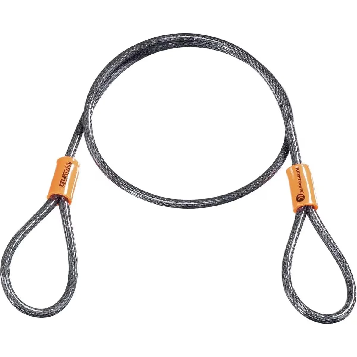 Kryptonite 210719 Loop cable Krypto Flex 76 cm 5mm Grey 5mm/76cm