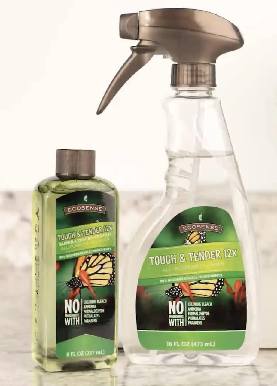 Tough & Tender Natural Cleaner - Melaleuca - NEW 12X Concentrate Makes 96 fl oz With spray bottle