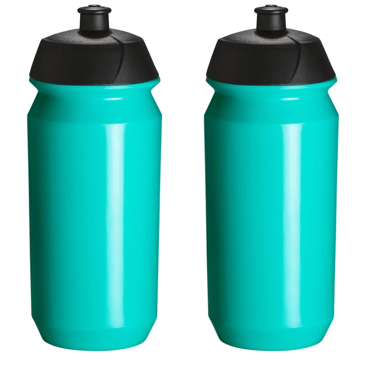 Tacx Shiva Cycling Water Bottles 500ml, Celeste (2 Pack) - Positz