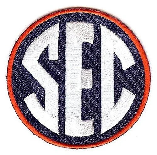 SEC Conference Team Jersey Uniform Patch Auburn - Patch Collection