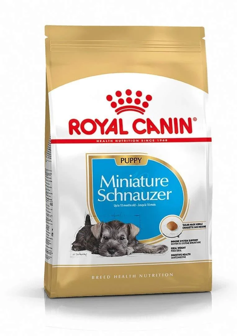 Royal Canin Dog Food Mini Schnauzer Puppy / Junior Complete 1.5KG