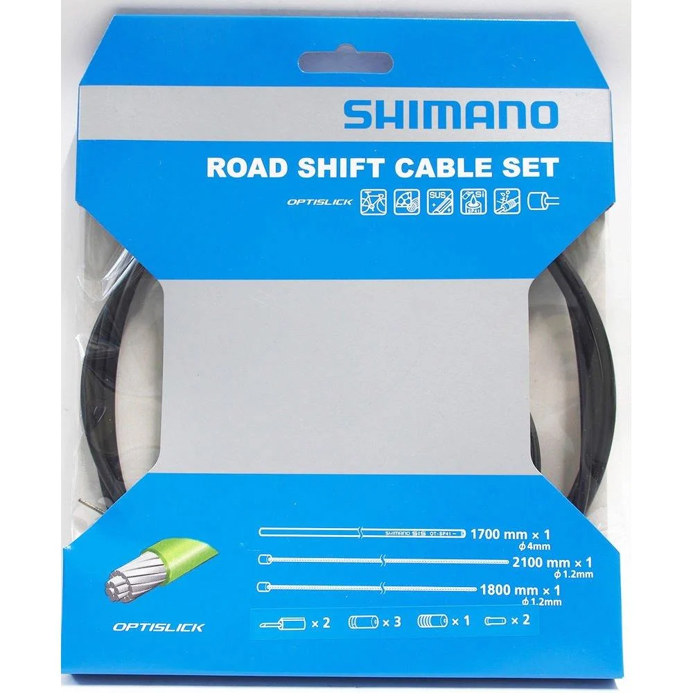 SHIMANO OT-SP41 Optislick Shifting Cable Set Black