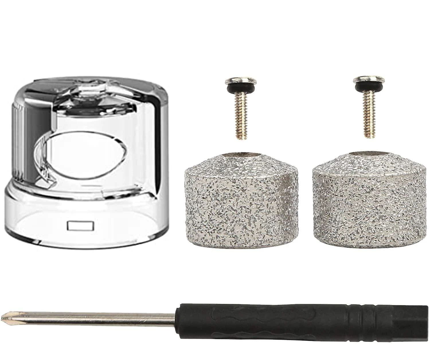 Casifor dog claw grinder accessories 2 pieces of claw grinder replacement heads +1 pieces dust trap cap same size as B08RDTT6G2 Schleifkopf & Dustpatch cap