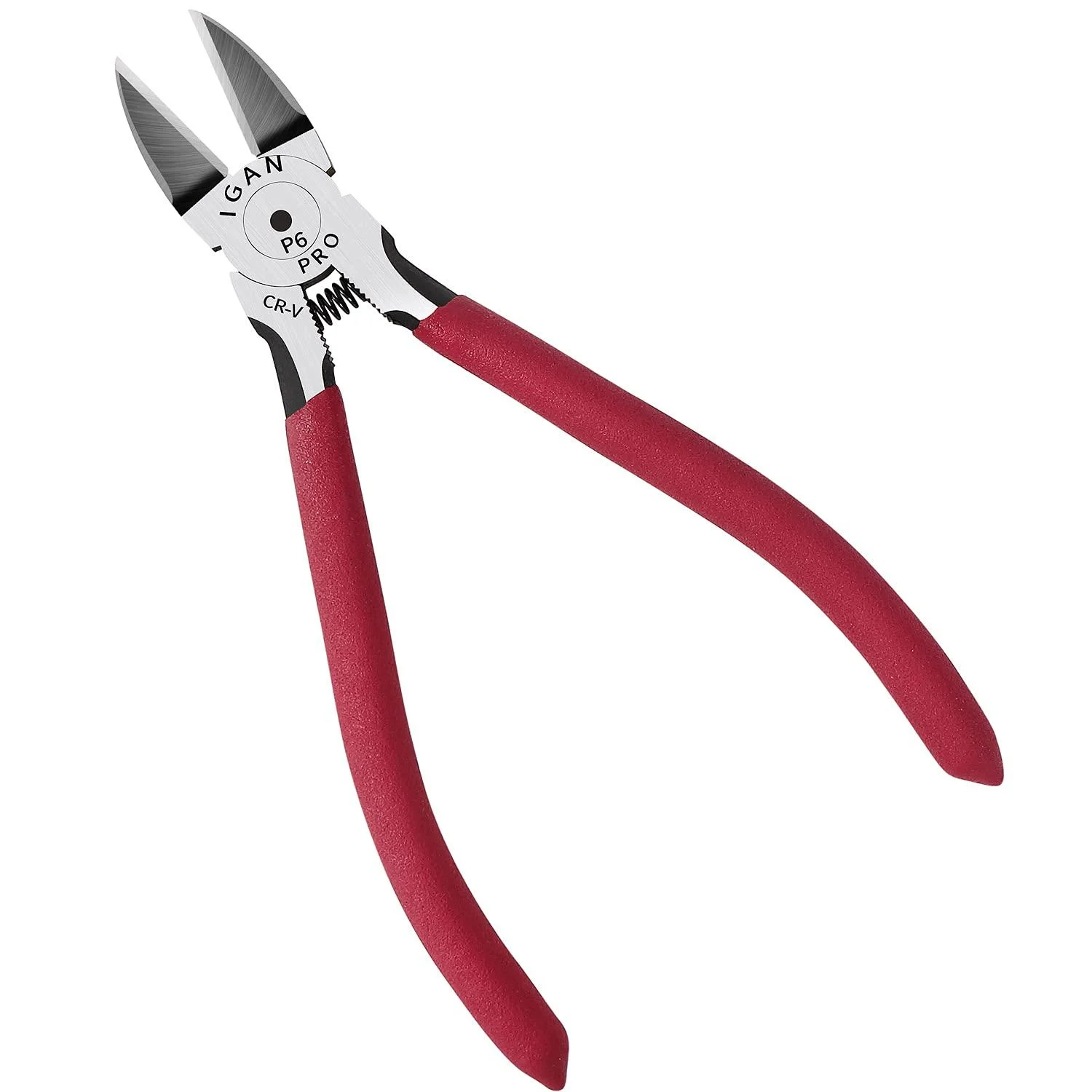 6-inch Wire Cutter Ultra Sharp & Powerful Side Cutter Clippers with Longer Flush Cutting Edge. Suitable Wire Cutters for Crafting Jewellery Florals Electrical Wire & Any Clean Cut Needs Pack 1