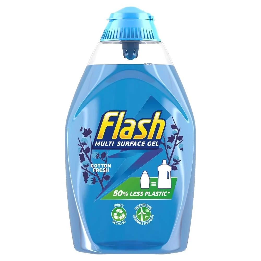 Flash Multi Surface Cleaning Gel Cotton Fresh 600ml
