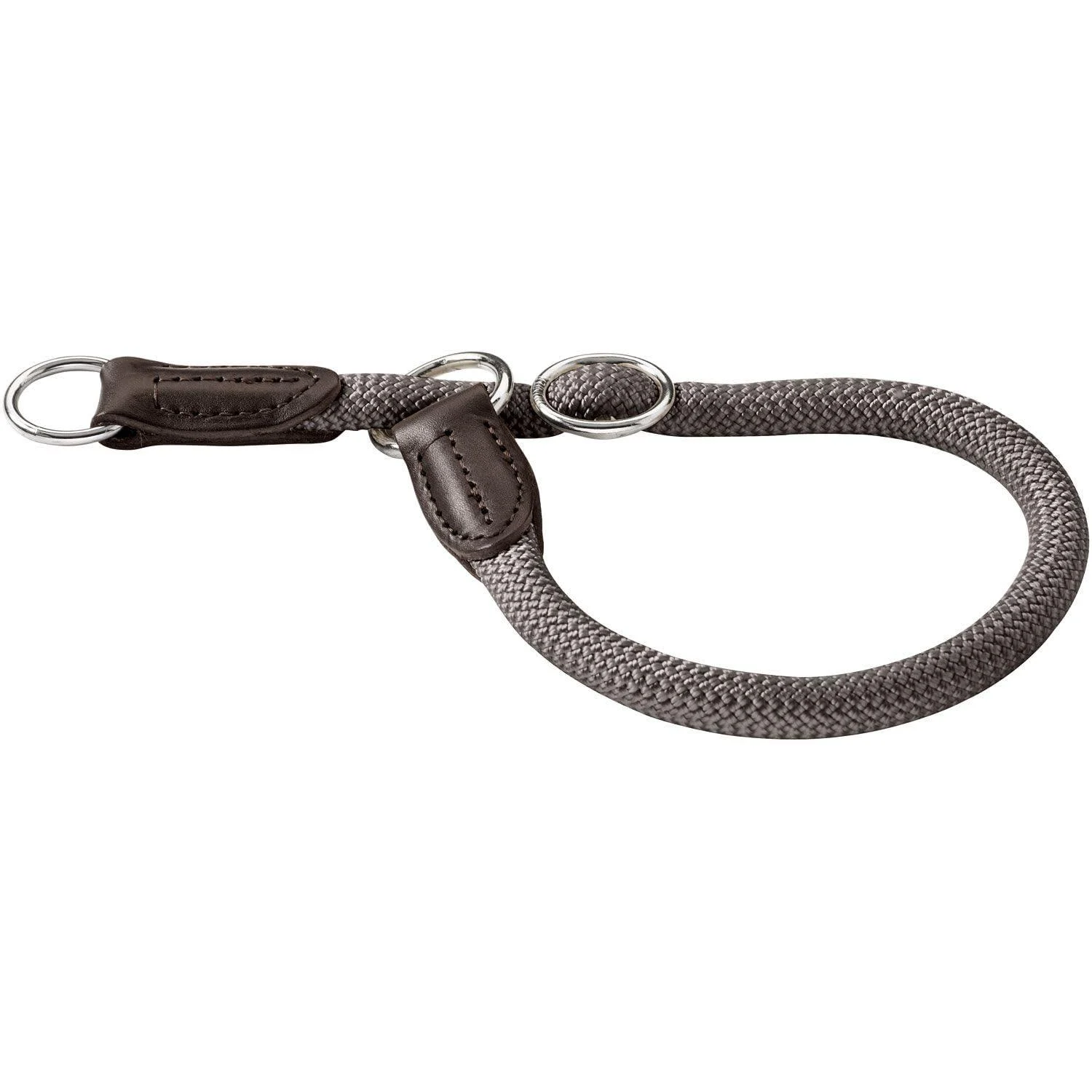 HUNTER Freestyle dressage collar dog collar pull stopper robust weatherproof 35 (S) grey 35 (S) grey