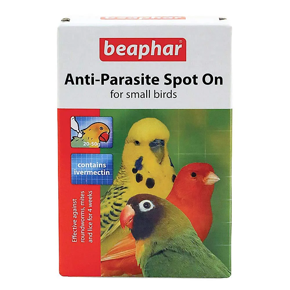 Beaphar Anti Parasite Spot On for Birds Small