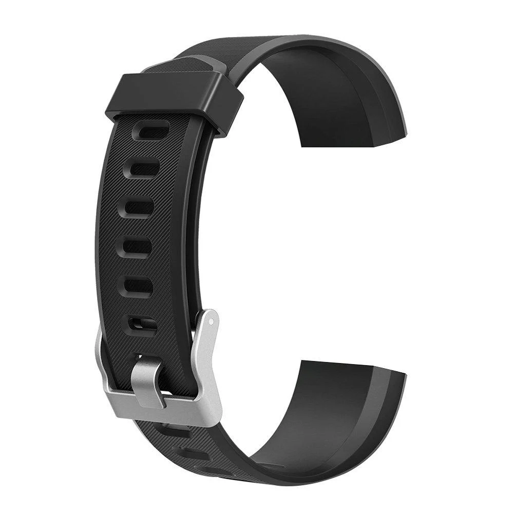 Demiawaking Bracelet Replacement Accessories for ID115Plus HR Smart Watch Black
