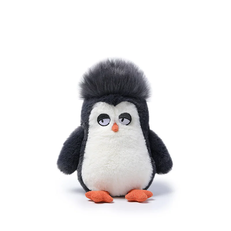McHugs Straight Hair Penguin Stuffed Animal