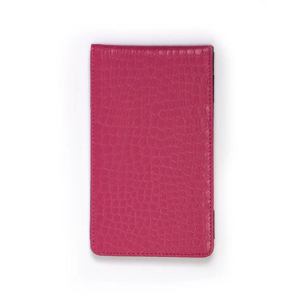 Magic Vosom Professional Golf Scorecard Holder Yardage Book Holder Multi-Color Crimson
